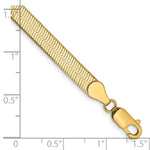 14k 5mm Silky Herringbone Chain - Product Photo