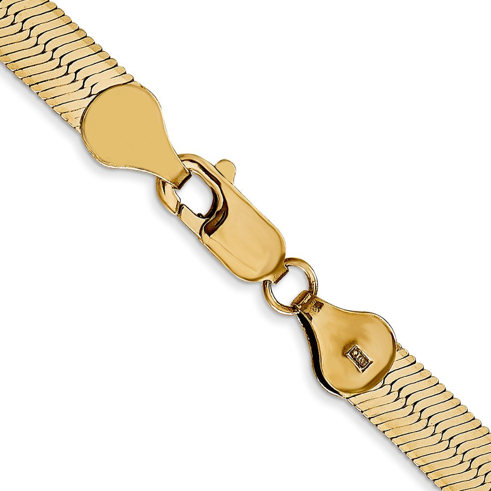 14k 5.5mm Silky Herringbone Chain - Product Photo