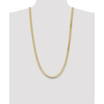 14k 5.5mm Silky Herringbone Chain - Product Photo