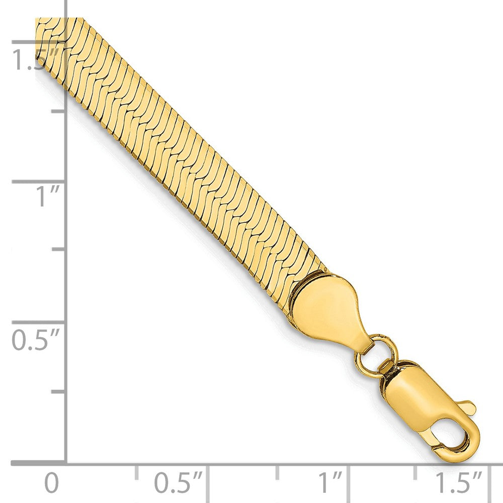 14k 5.5mm Silky Herringbone Chain - Product Photo