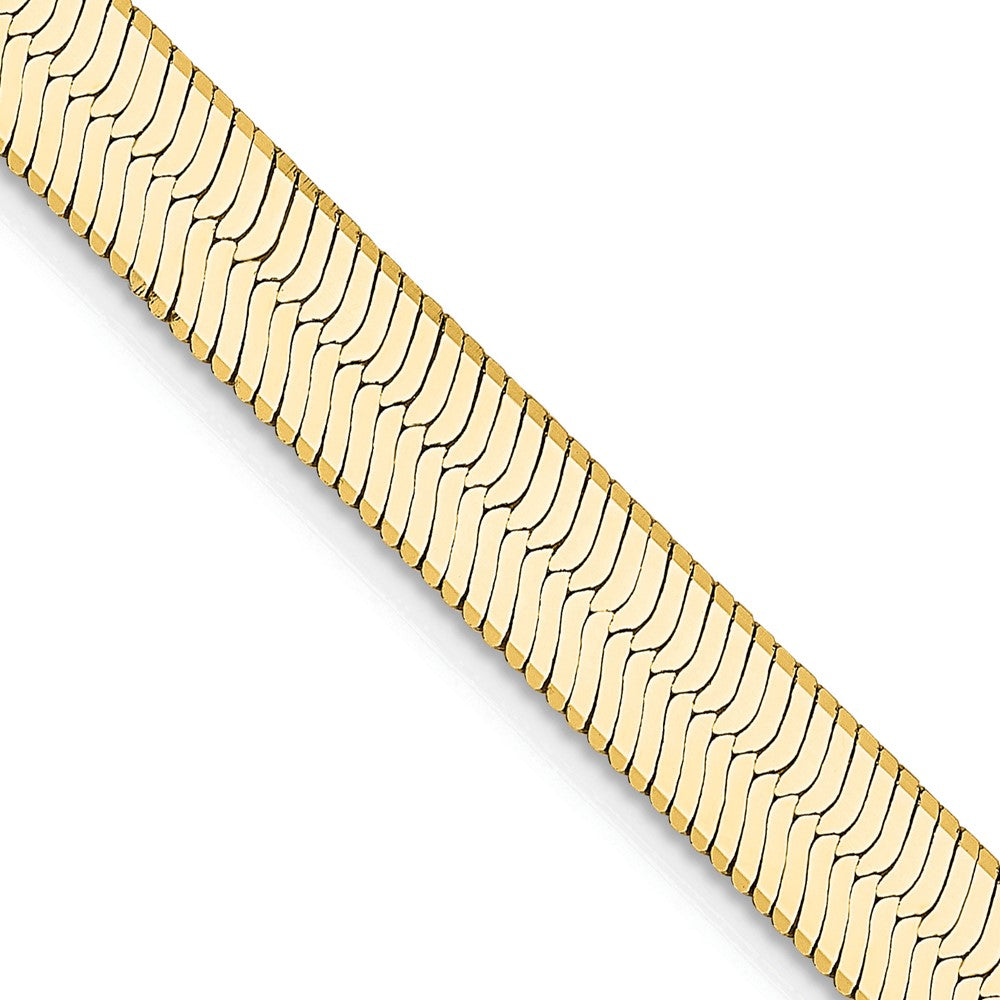 14k 5.5mm Silky Herringbone Chain - Product Photo