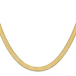 14k 6.5mm Silky Herringbone Chain - Product Photo