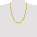 14k 6.5mm Silky Herringbone Chain - Product Photo