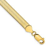 14k 6.5mm Silky Herringbone Chain - Product Photo