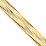 14k 6.5mm Silky Herringbone Chain - Product Photo