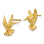 14k Hummingbird Post Earrings - Product Photo