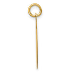 14k Poodle Disc Charm - Product Photo