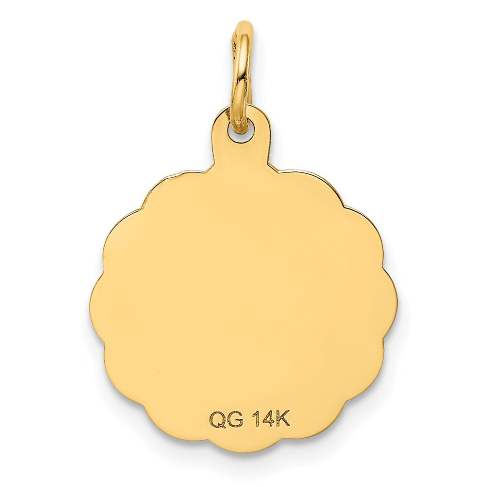 14K SPECIAL AUNT Charm - Product Photo
