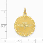 14K Yellow Gold My Confirmation Pendant - Product Photo