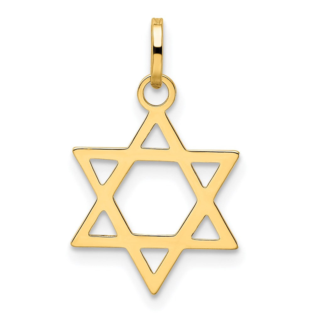 14k Star of David Pendant - Product Photo