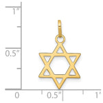 14k Star of David Pendant - Product Photo