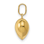 14K Polished 3-D Puffed Heart Pendant - Product Photo