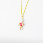 14K Yellow Gold .8mm Diamond-Cut Cable with Lobster Clasp Chain Necklace 14"-30" - Product Photo