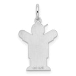Sterling Silver Rhodium-plated Love Kid Charm - Product Photo