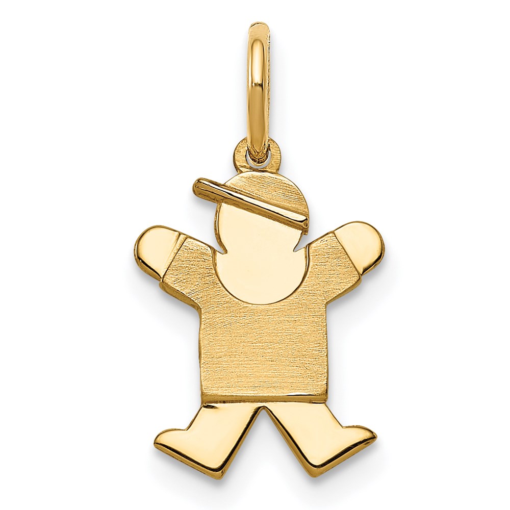 14k Mini Boy Joy Charm - Product Photo