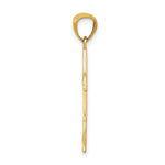 14k Cross Pendant - Product Photo