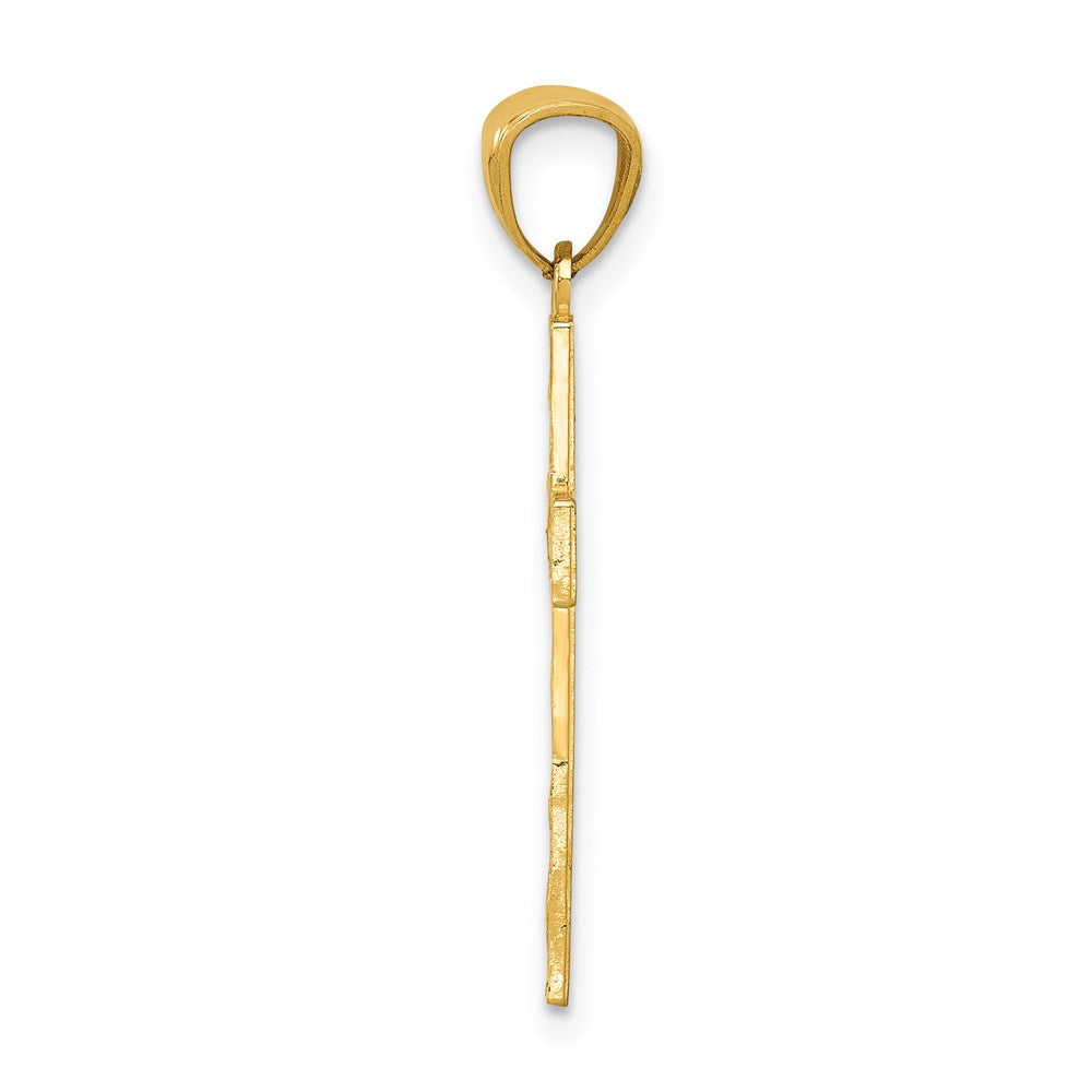 14k Cross Pendant - Product Photo