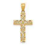 14k Cross Pendant - Product Photo