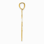 10K / 14K Yellow Gold Hand of God Pendant - Product Photo