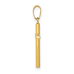 14k Polished Cross Pendant - Product Photo