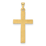 14k Polished Latin Cross Pendant - Product Photo