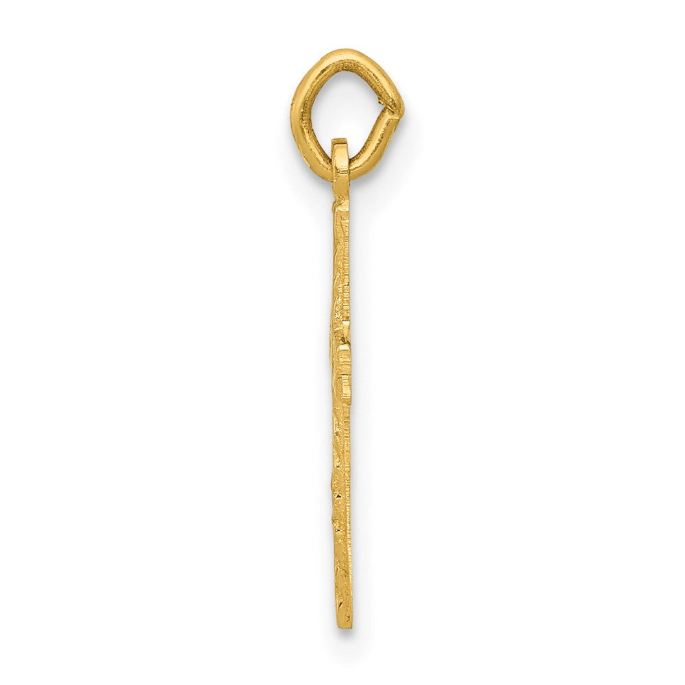 14k Small Cross Charm - Product Photo