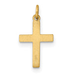 14k Small Cross Charm - Product Photo