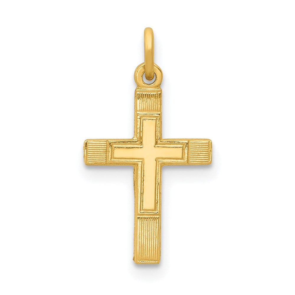 14k Small Cross Charm - Product Photo