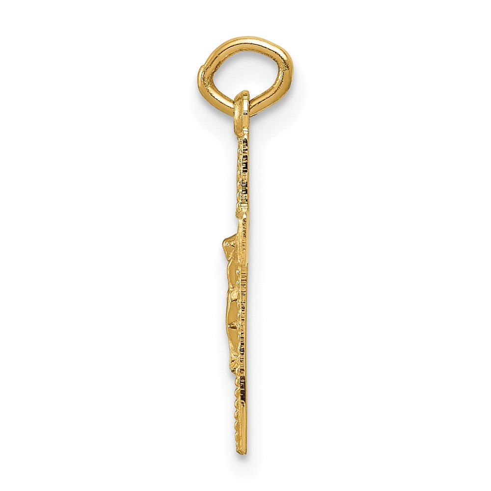 14k INRI Crucifix Charm - Product Photo