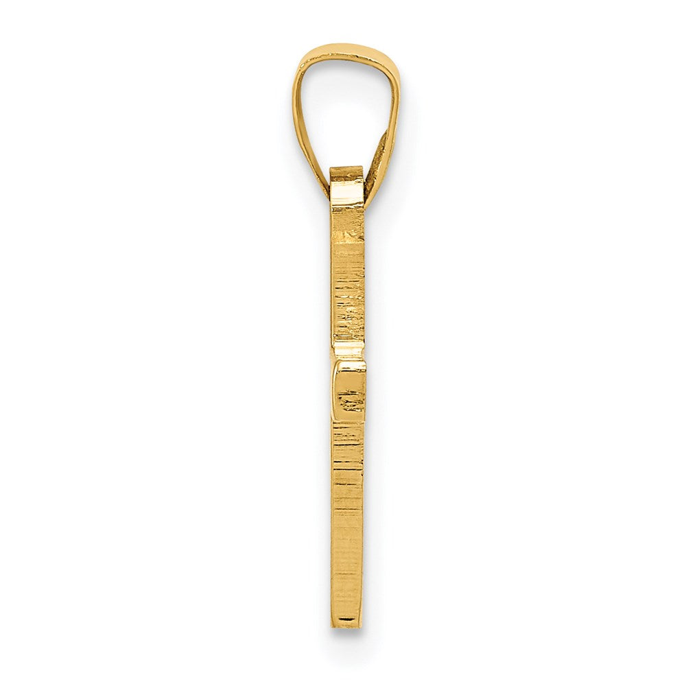14k Cross Pendant - Product Photo
