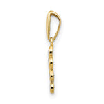 14k CZ Children's Cross Pendant - Product Photo