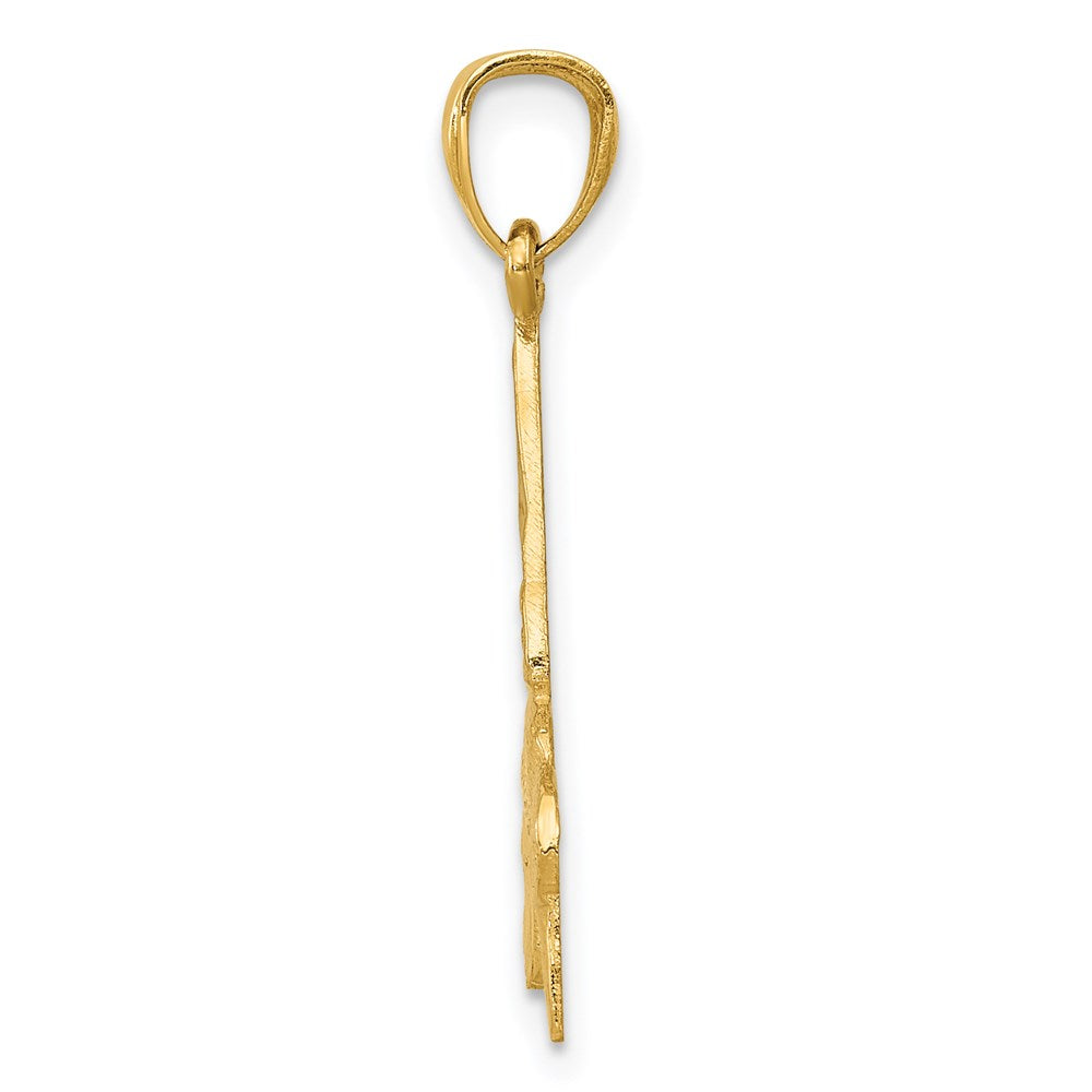 14k Hummingbird Pendant - Product Photo