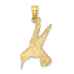 14k Hummingbird Pendant - Product Photo