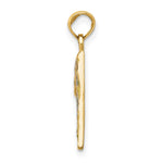 14k Enameled Pizza Slice Pendant - Product Photo