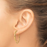 14k Polished Threader Earrings - Product Photo