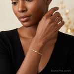 14k 3.25mm D/C Rope with Lobster Clasp Chain - Model Shot