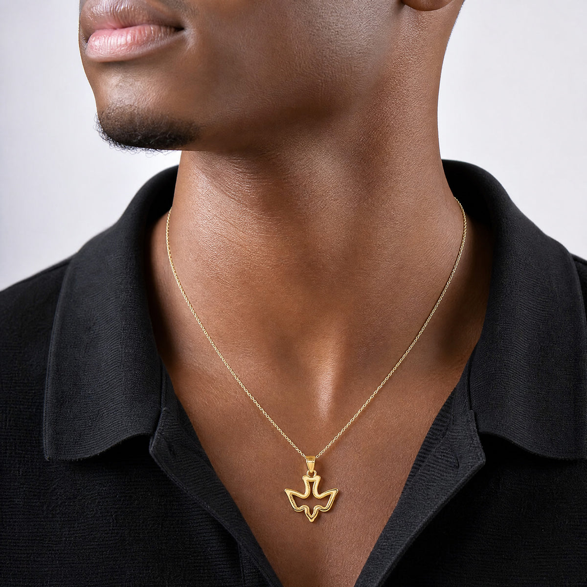 10k Dove Charm - Model Shot
