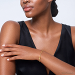 10k 1.5mm Solid Rope Chain - Model Shot