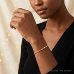 10k 2.25mm Diamond-cut Rope Chain - Model Shot