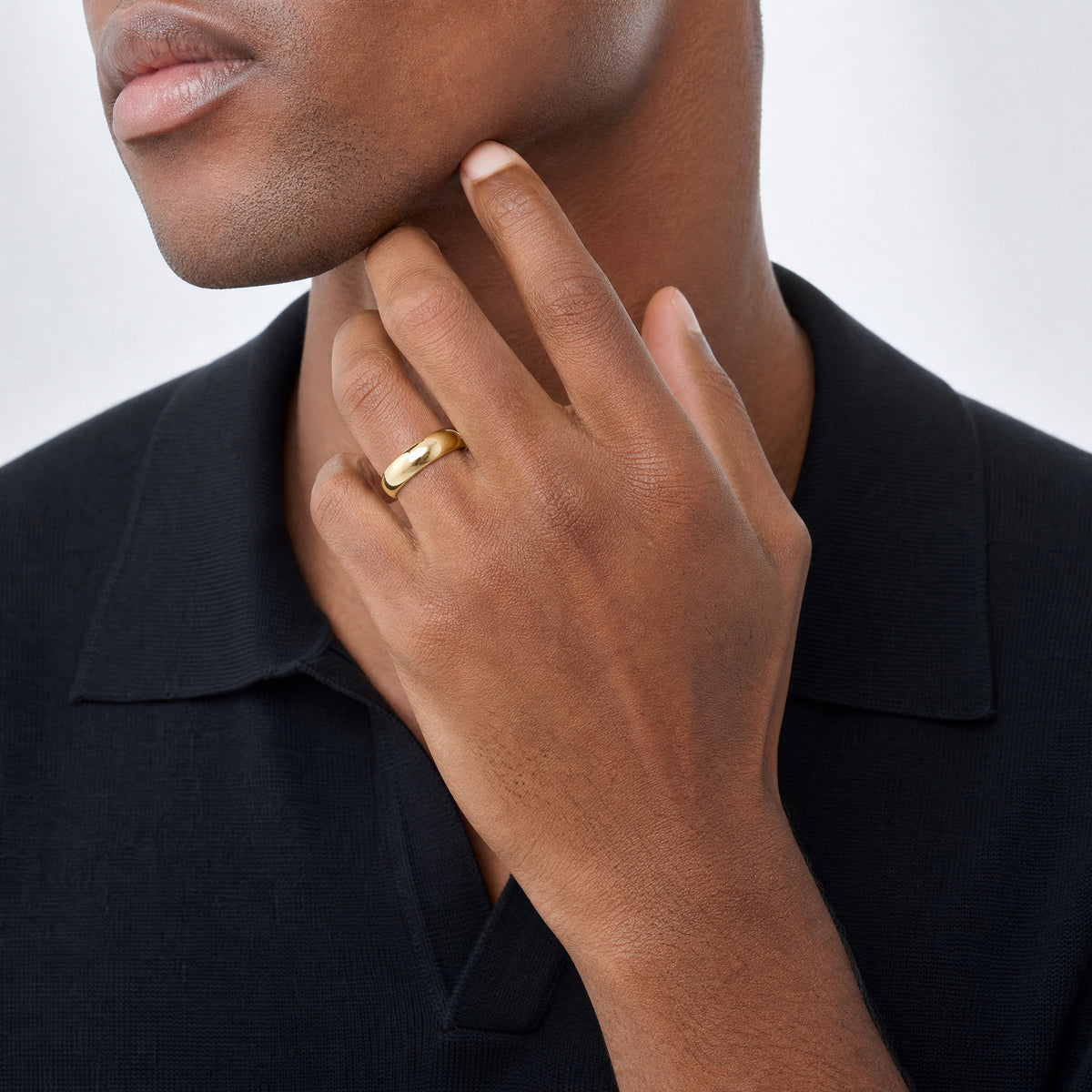 10KY 6mm Half Round Band Size 4 - Model Shot