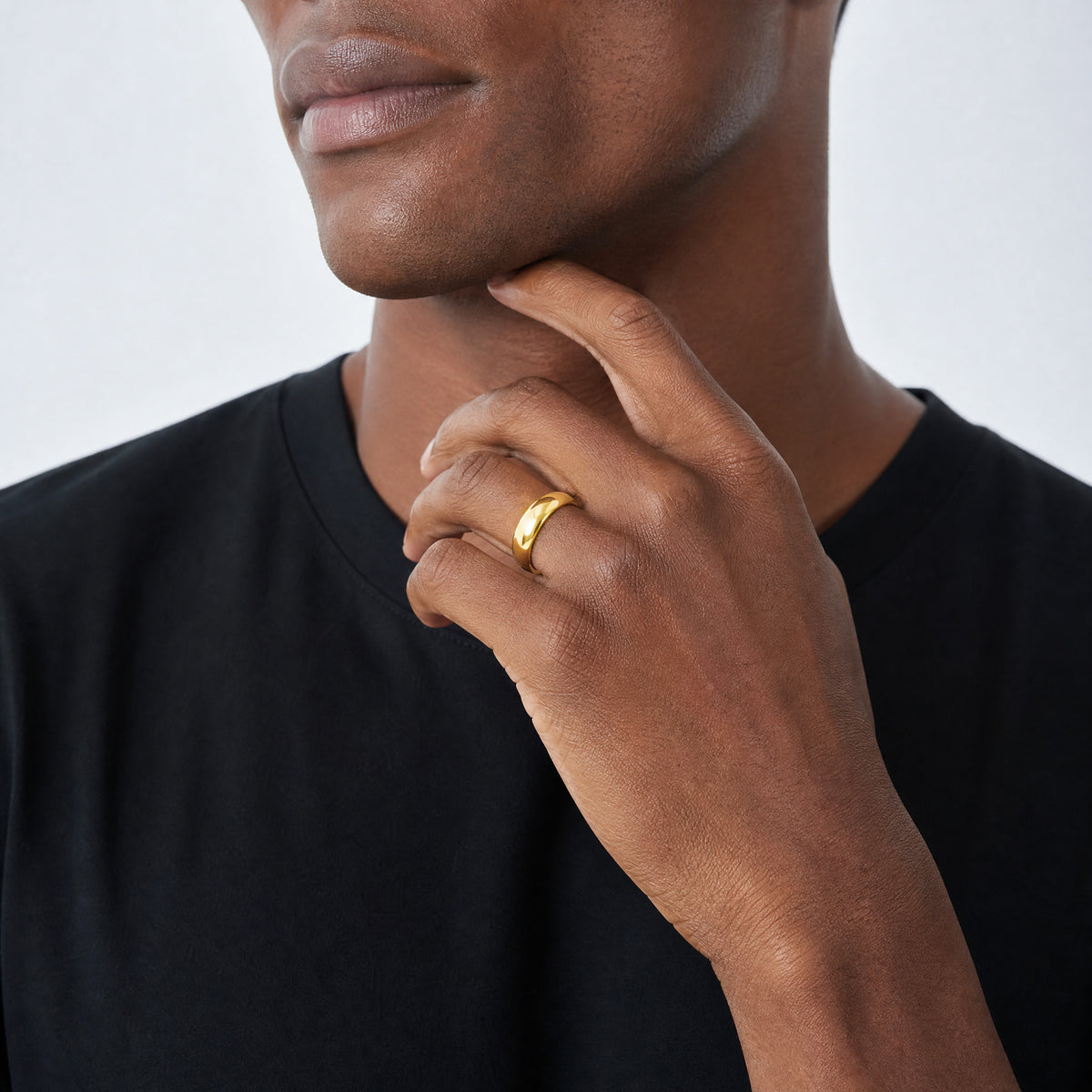 10KY 6mm LTW Half Round Band Size 4 - Model Shot