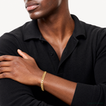 14k 11mm Semi-Solid Miami Cuban Chain - Model Shot