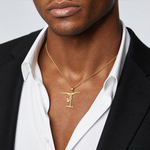 14k Gymnastics Floor Charm - Model Shot