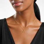 14k Chai Cut-out Pendant - Model Shot