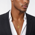 14k Scorpion Pendant - Model Shot