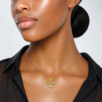 14K SWEET 16 Pendant - Model Shot