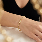 14k 2.5mm Ultra D/C Rope Chain - Model Shot