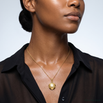 14k Soccer Ball Charm - Model Shot
