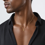 14K Mini Jumping Dolphin with Fixed Bail Charm - Model Shot