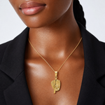 14K 3-D Polished Baseball Glove, Bat and Ball Charm - Model Shot